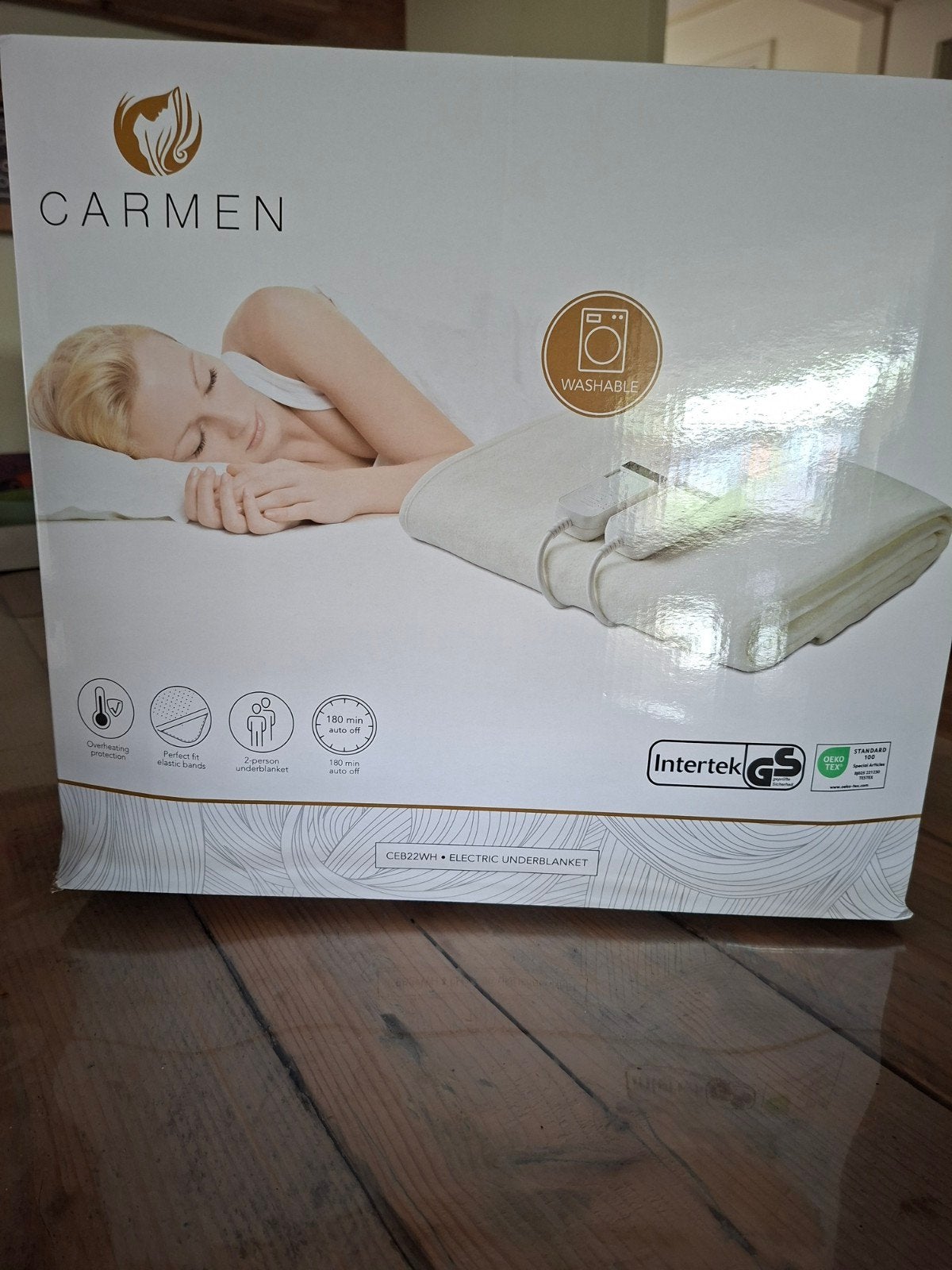 Carmen Elektrische Onderdeken - Tweepersoons, Ophalen of Verzenden