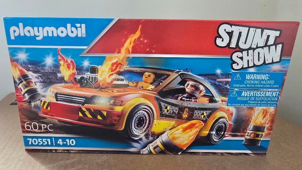 Playmobil 70551 Stunt Show racecar nieuw in doos, Complete set, Voertuig, Nieuw, Ophalen of Verzenden