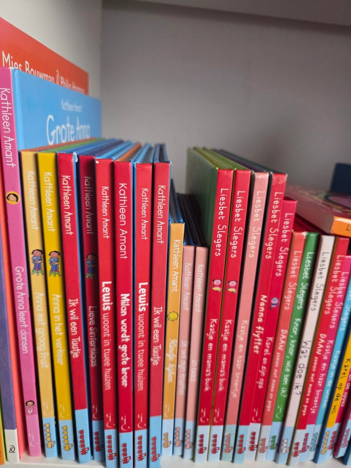 Kathleen Amant + Liesbet Slegers + Bijsterbosch + Koppens, Boeken, Ophalen of Verzenden, Zo goed als nieuw, 3 tot 4 jaar