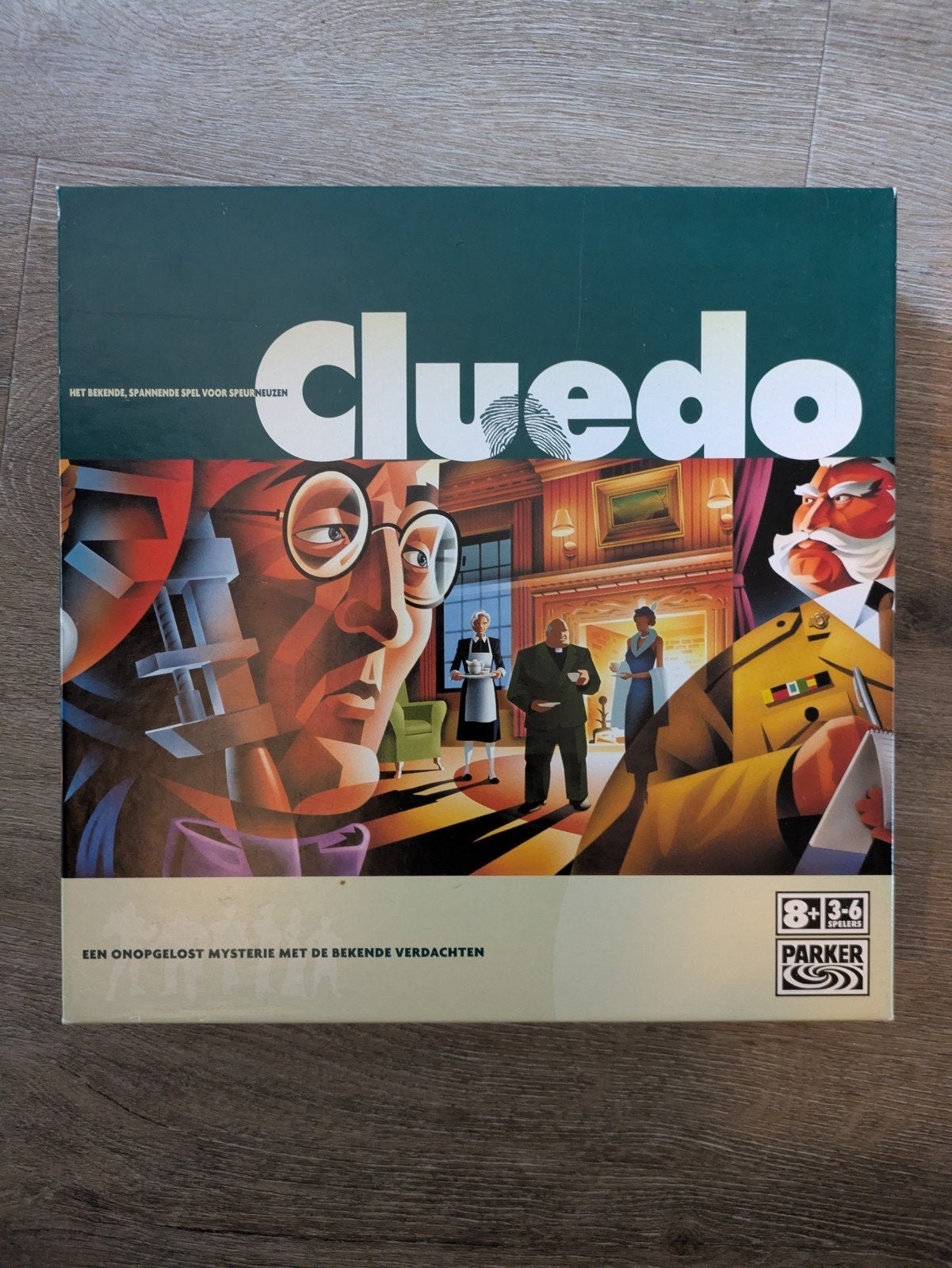 Cluedo Bordspel - Het Bekende Mysterie Spel, Hobby en Vrije tijd, Drie of vier spelers, Ophalen, Gebruikt, Parker