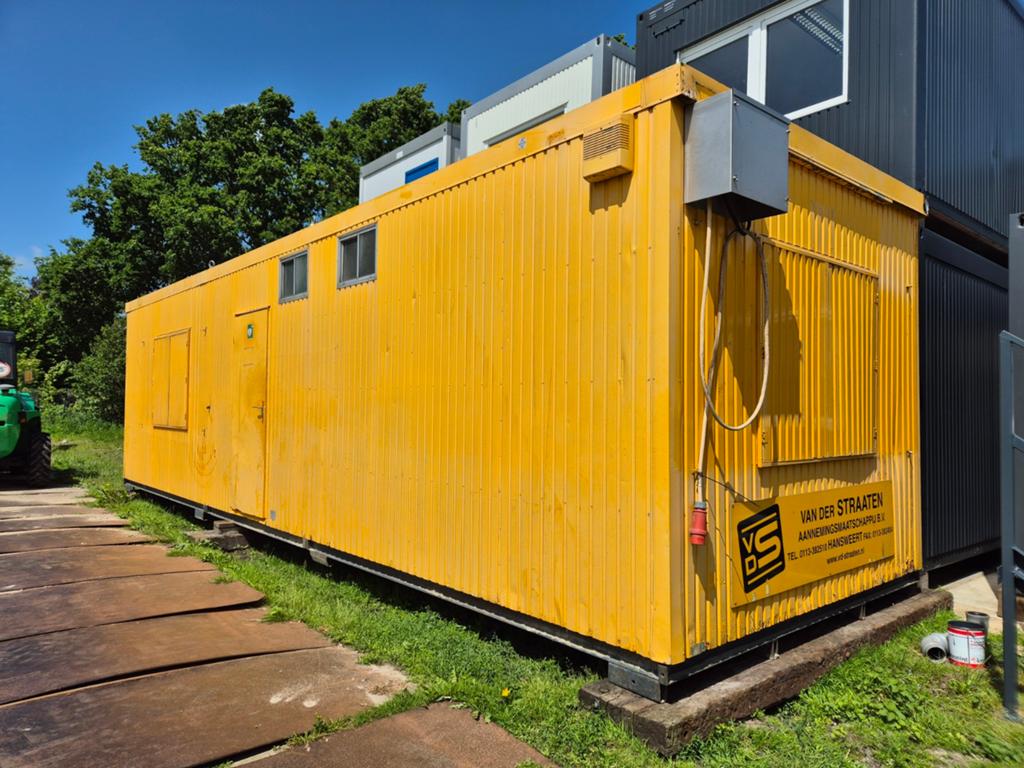 10x3m kantoorunit / woonunit / schaftkeet / bouwkeet, Ophalen