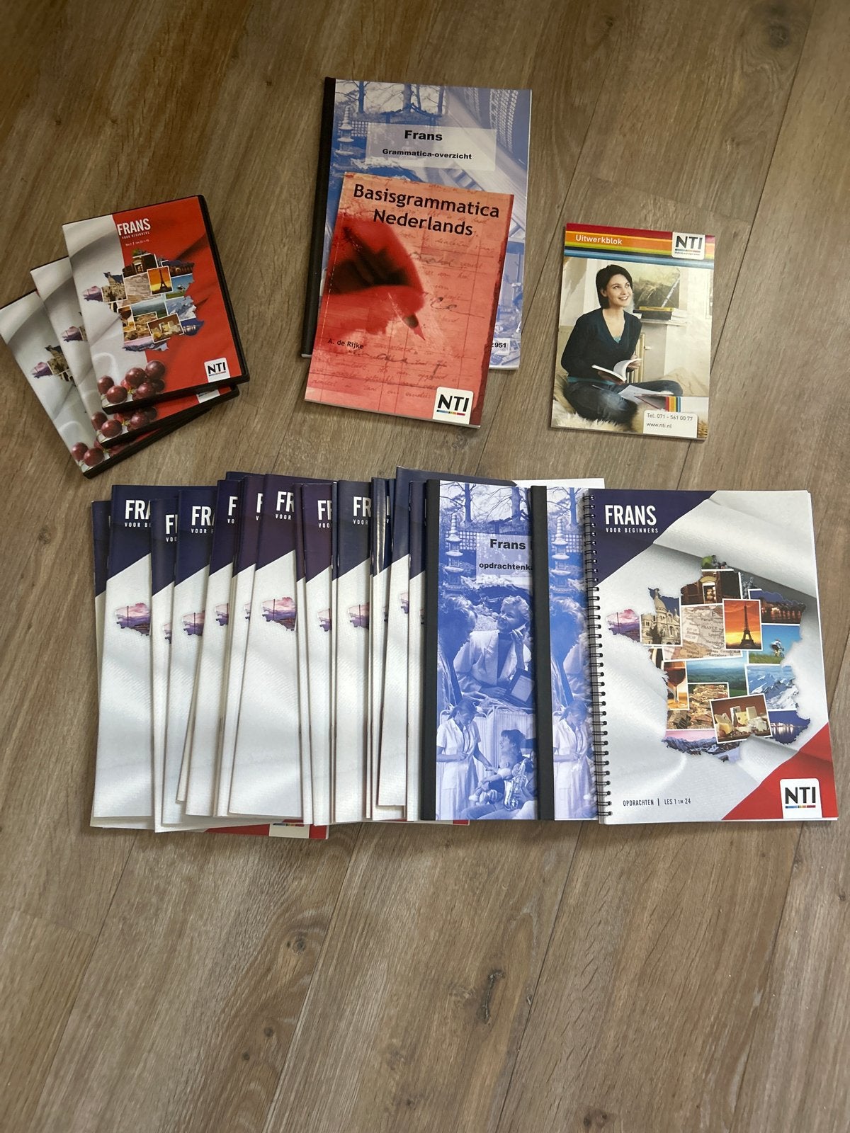NTI Cursus Frans met luister-cd's en grammatica, Ophalen of Verzenden, Zo goed als nieuw, Non-fictie