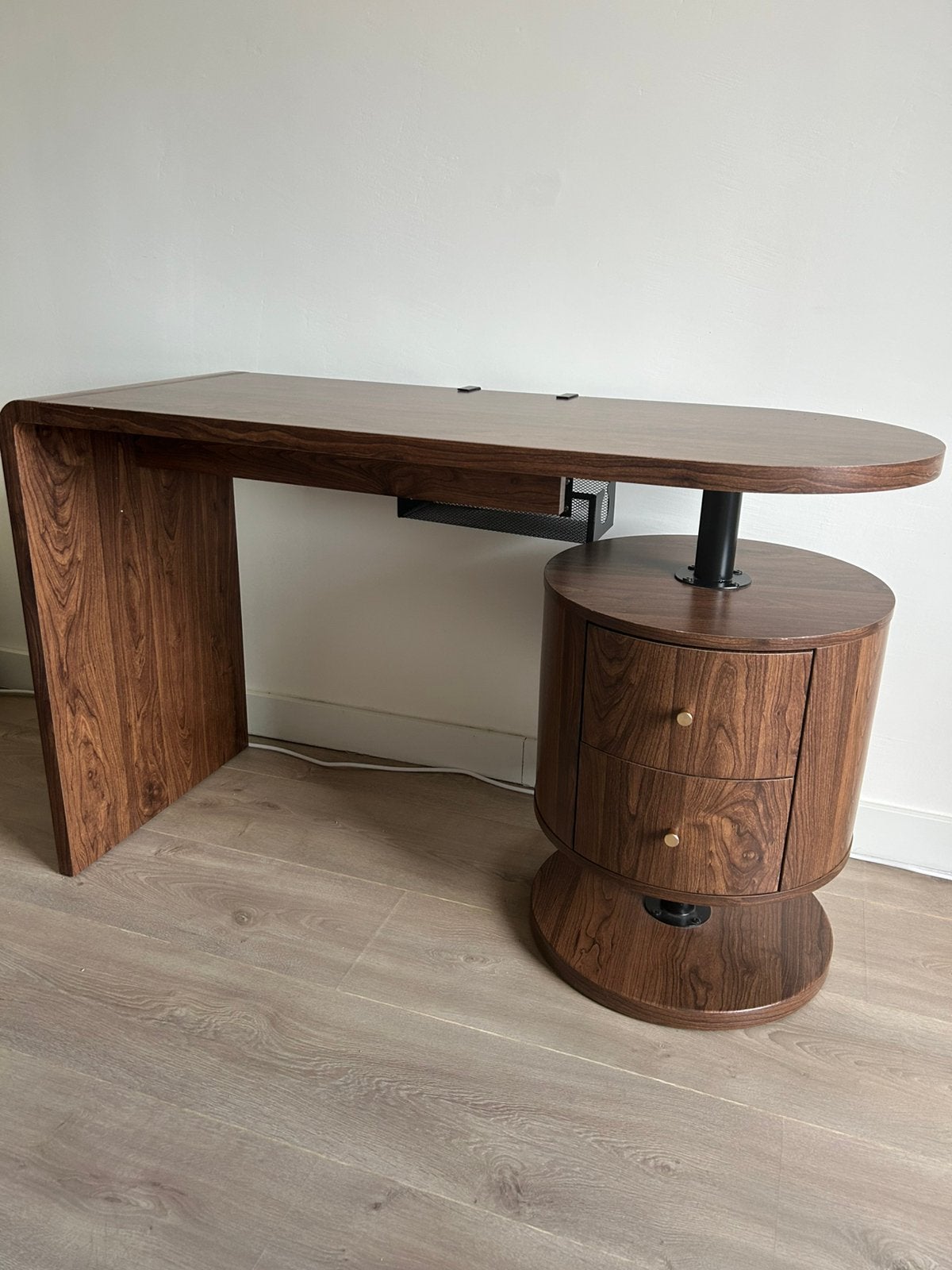 Bureau donker bruin, Huis en Inrichting, Ophalen, 120 cm, 50 cm, Bruin