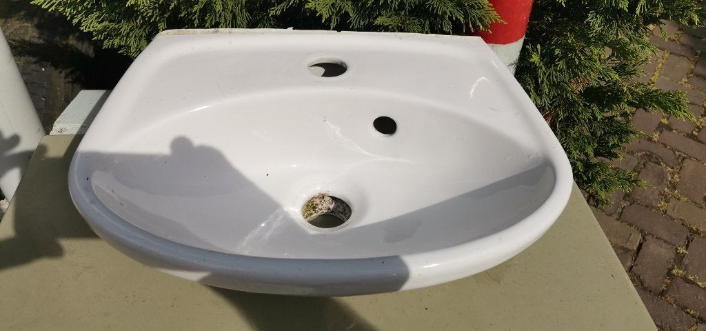 Toilet fonteintje, Ophalen, Gebruikt, Steen, Wastafel