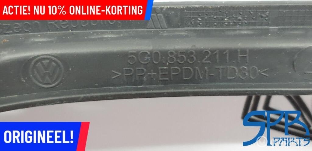 GOLF 7 7.5 FACELIFT AFDEKKING MISTLAMP KAP Links 5G0853211H, Volkswagen, Nieuw, Ophalen of Verzenden, Volkswagen