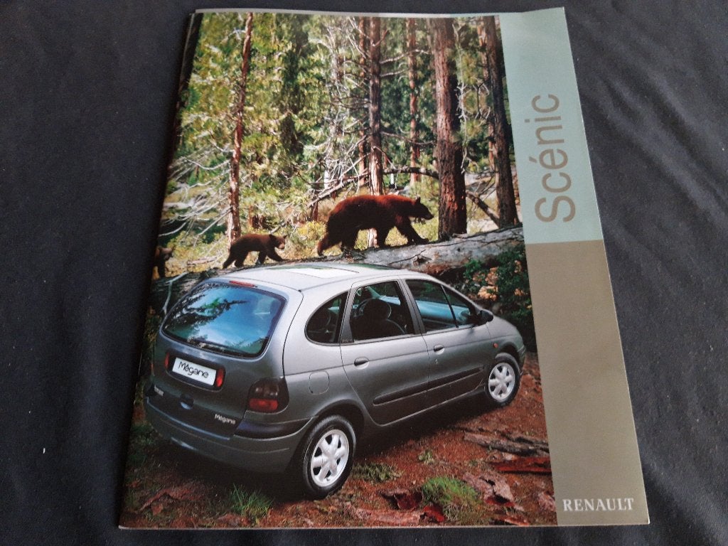 Renault Scénic 1999 - groot formaat brochure, Boeken, Ophalen of Verzenden, Zo goed als nieuw, Renault