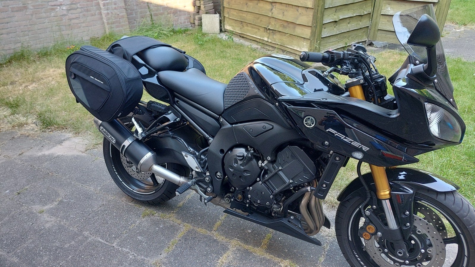 Yamaha Fz8 zwart, Sportuitlaat, 4 cilinders, Motorrijbewijs A, Gebruikt