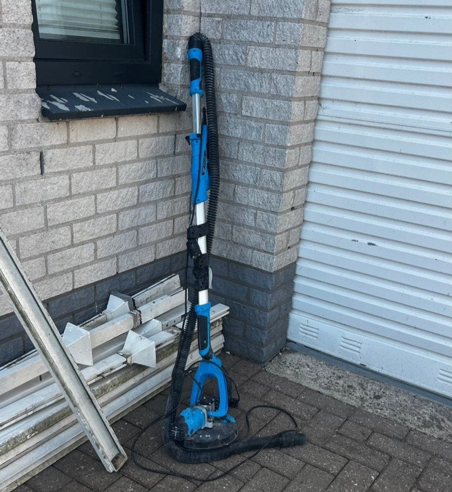 Wandschuurmachine - Zo goed als nieuw, Ophalen, Zo goed als nieuw, Minder dan 600 watt, Overige typen