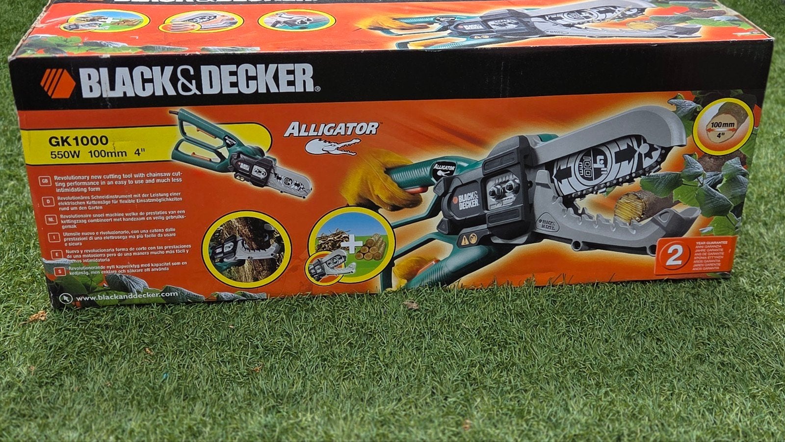 BLACK+DECKER Alligator GK1000-QS nieuw in doos, Ophalen of Verzenden, Nieuw, 50 mm of meer, Black&Decker