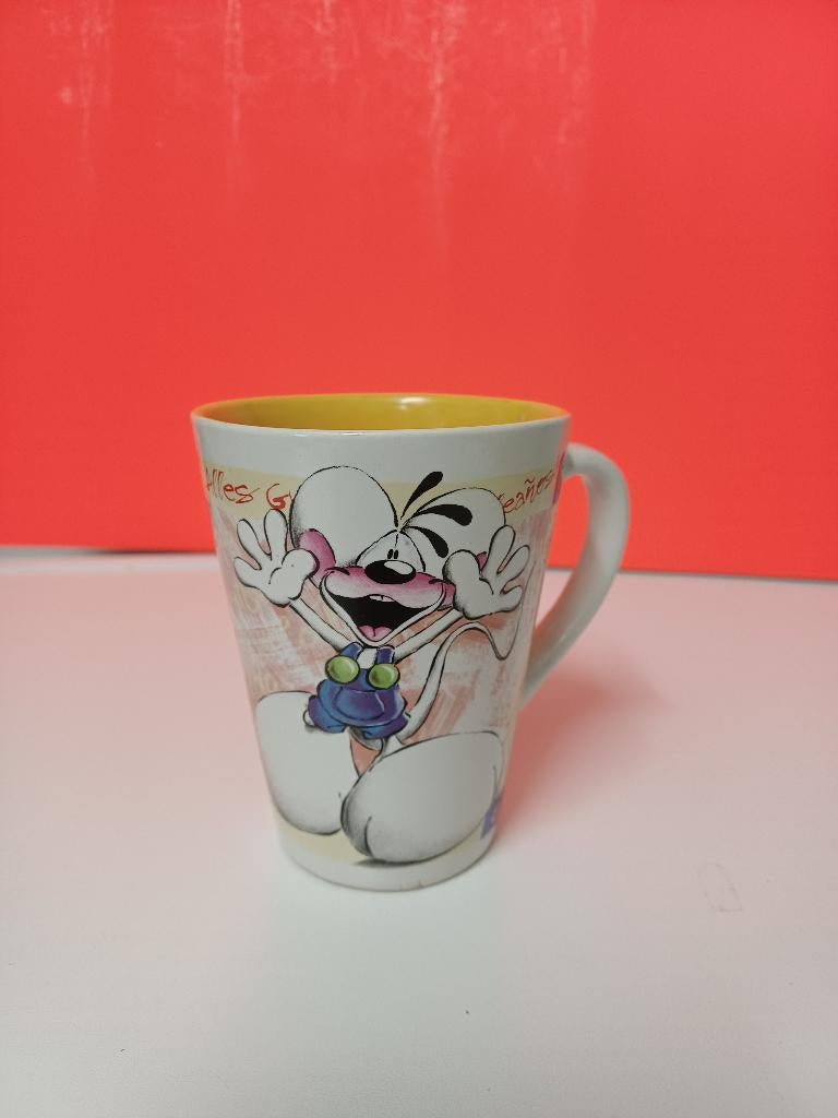 Diddl Beker - Hiep Hiep Hoera Beker, Verzamelen, Diddl, Ophalen of Verzenden, Diddl, Zo goed als nieuw, Servies