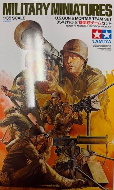 Coelianmodels, Tamiya 35086, US Heavy Wapons, 1/35, € 11,99, Ophalen of Verzenden, Nieuw, 1:35 tot 1:50, Figuur of Figuren