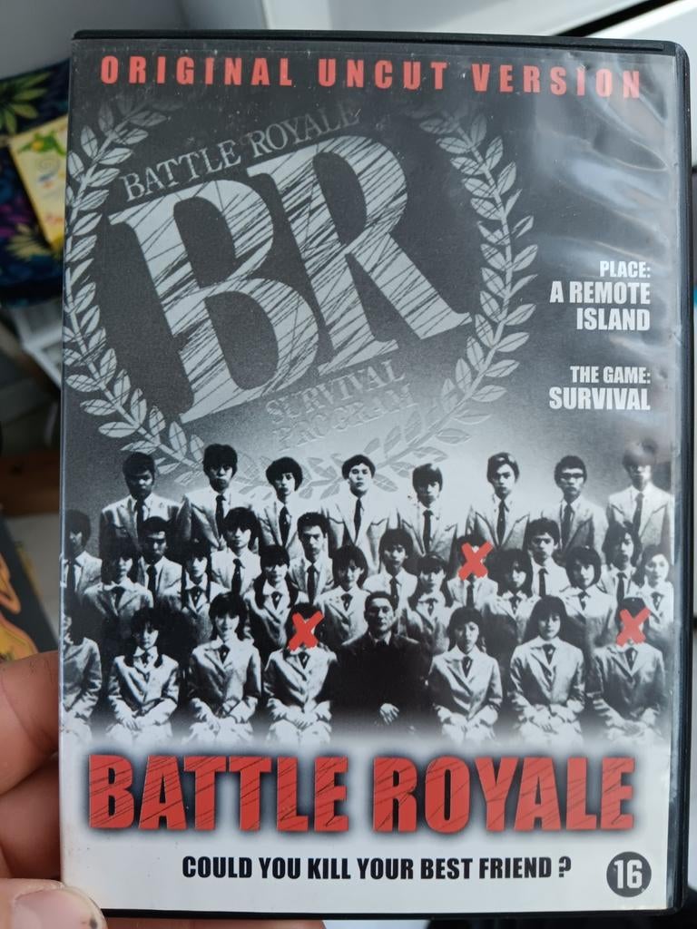 Battle royale 1 dvd, Cd's en Dvd's, Dvd's | Horror, Vanaf 16 jaar, Ophalen of Verzenden, Zo goed als nieuw, Overige genres