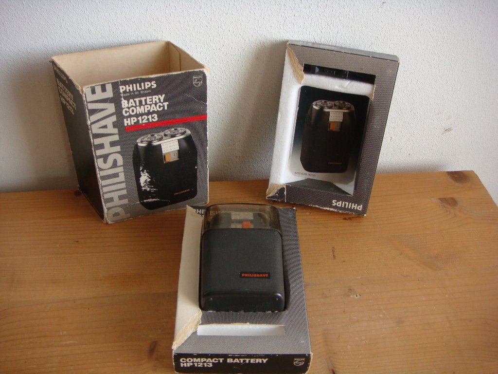 Ouderwets Philips compact scheerapparaat, Witgoed en Apparatuur, Persoonlijke-verzorgingsapparatuur, Ophalen of Verzenden, Zo goed als nieuw