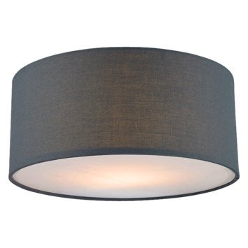 Plafondlamp Fenna 35cm (grijs), Ophalen, Gebruikt, Inclusief lichtbron, Modern