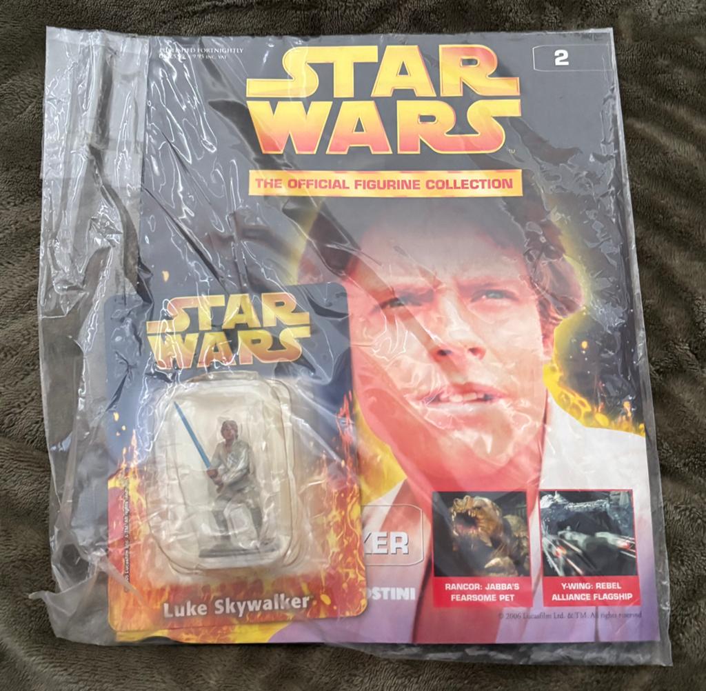 Star Wars DeAgostini set #2: Luke Skywalker #2. Nieuw!, Verzamelen, Star Wars, Ophalen of Verzenden, Nieuw, Actiefiguurtje