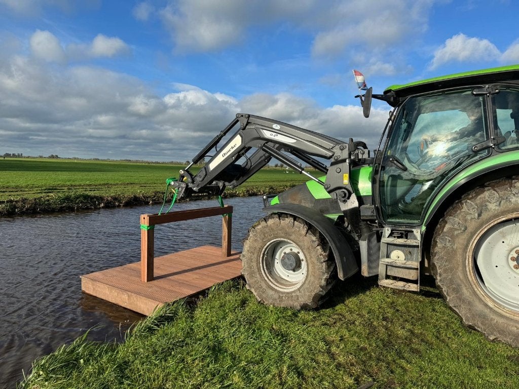pontje trekpont drijvend steiger vlonder terras steiger vlot, Watersport en Boten, Ophalen, Nieuw, Overige typen