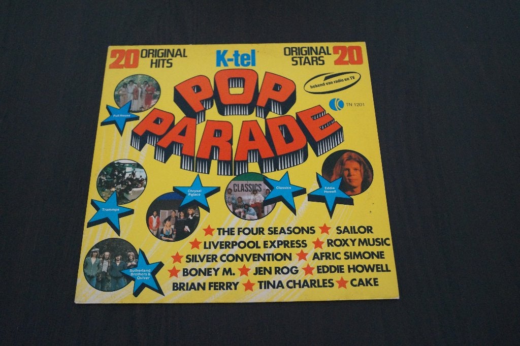 LP Pop Parade - 20 original hits - krasvrij 1613, Ophalen, LP, Pop, Zo goed als nieuw