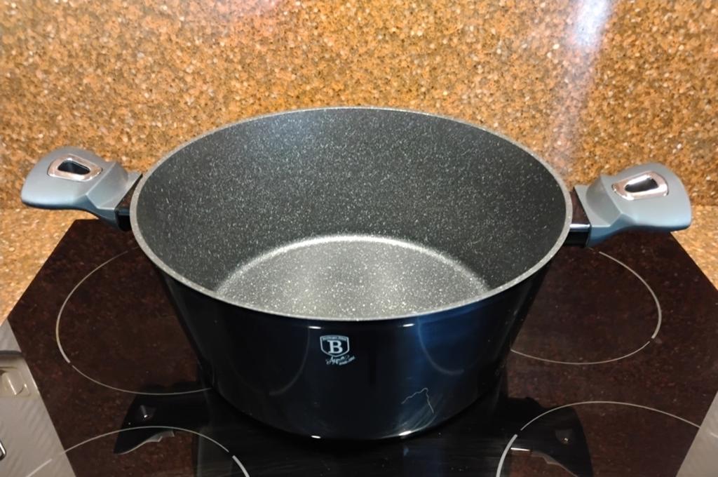 BerlinerHaus Aquamarine Pan voor Inductie Koken, Overige materialen, Inductieplaat, Nieuw, Ophalen