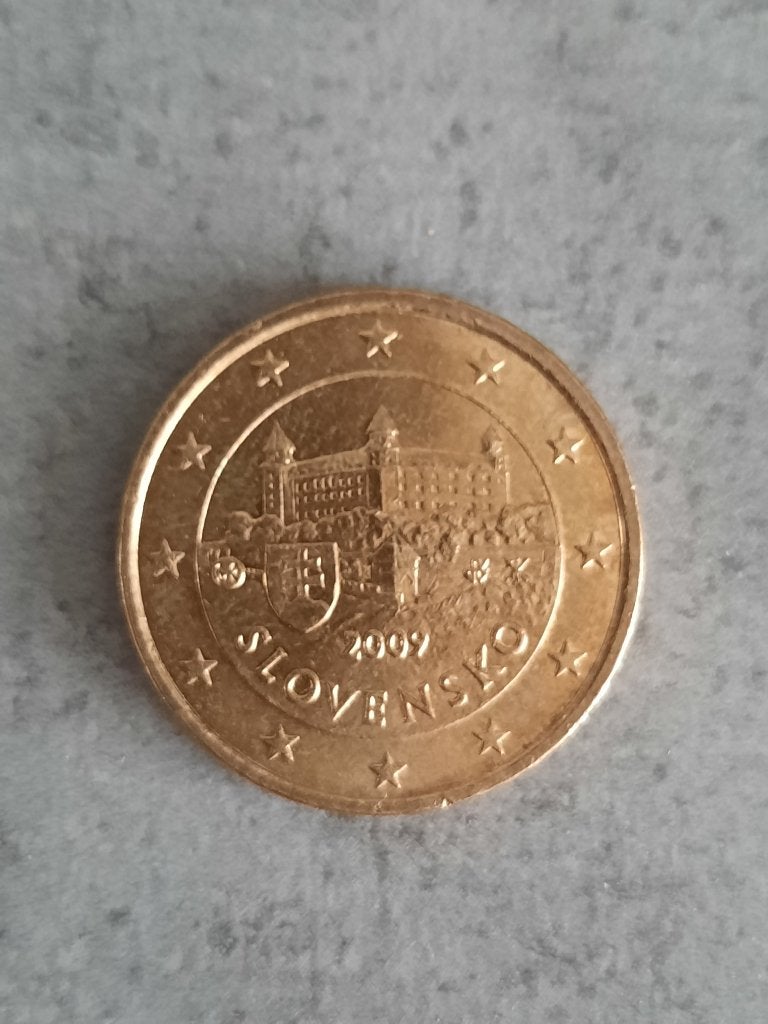 Munt 50 cent - Slowakije 2009, Postzegels en Munten, Munten | Europa | Euromunten, Ophalen of Verzenden, Slovenië, 50 cent, Losse munt