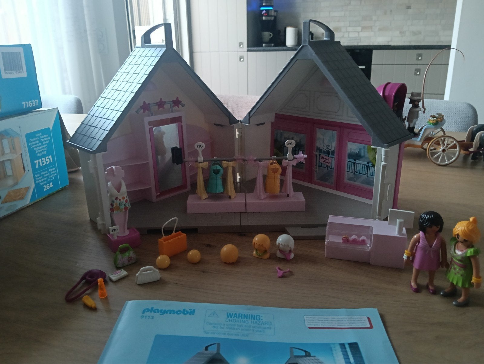 Playmobil meeneem huis, Ophalen of Verzenden, Gebruikt