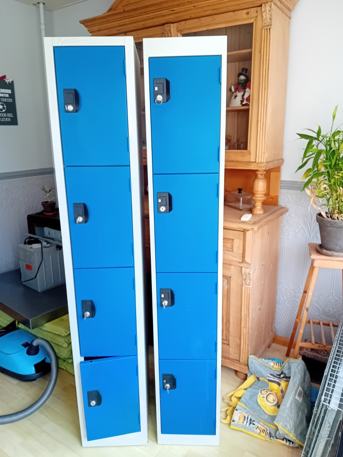 2 x locker kast, Ophalen, Gebruikt