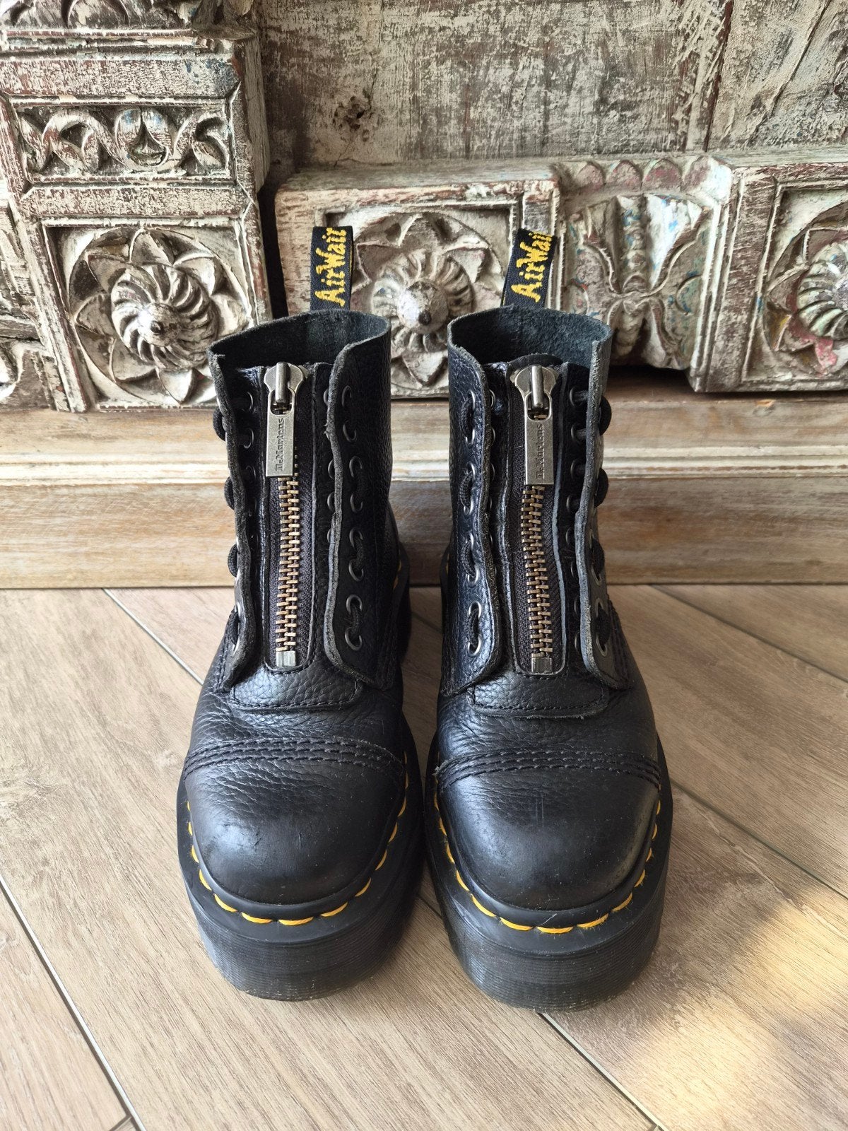 Dr. Martens Sinclair maat 36, Kleding | Dames, Ophalen, Zo goed als nieuw, Zwart