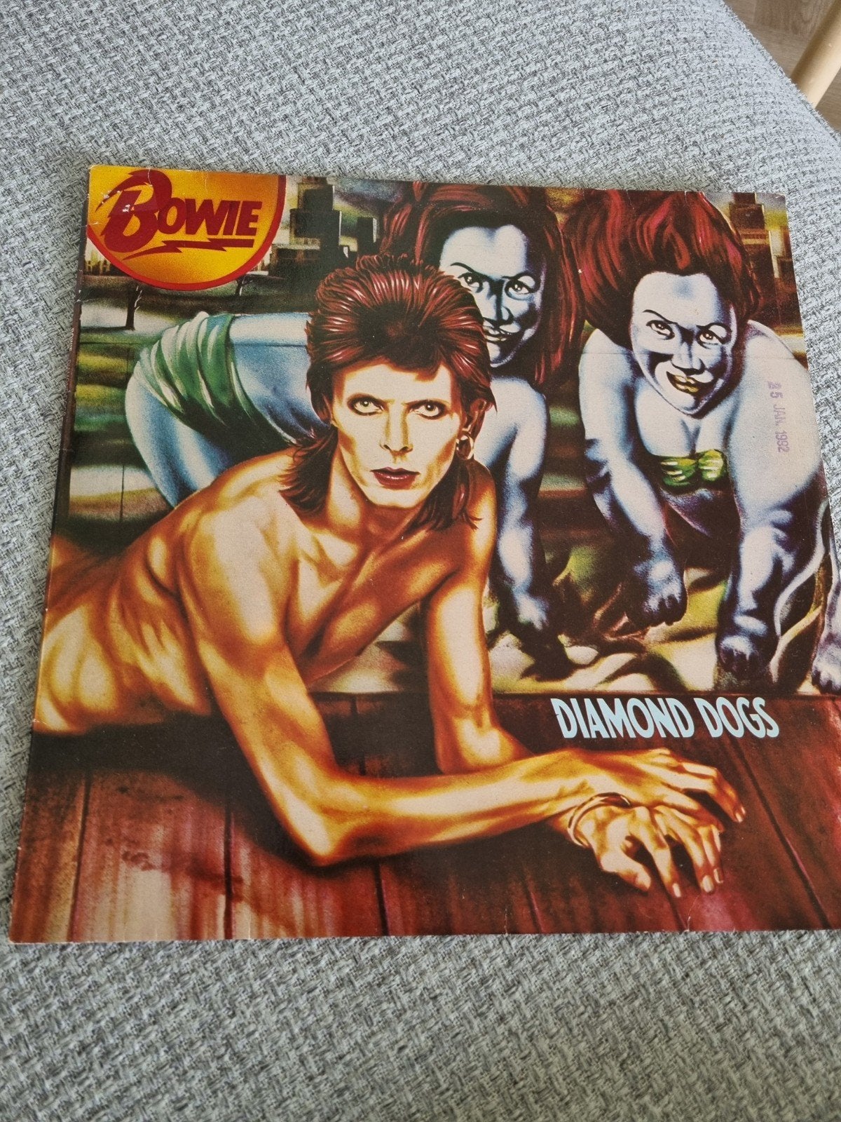 David Bowie Daimond dogs vinyl, Ophalen of Verzenden