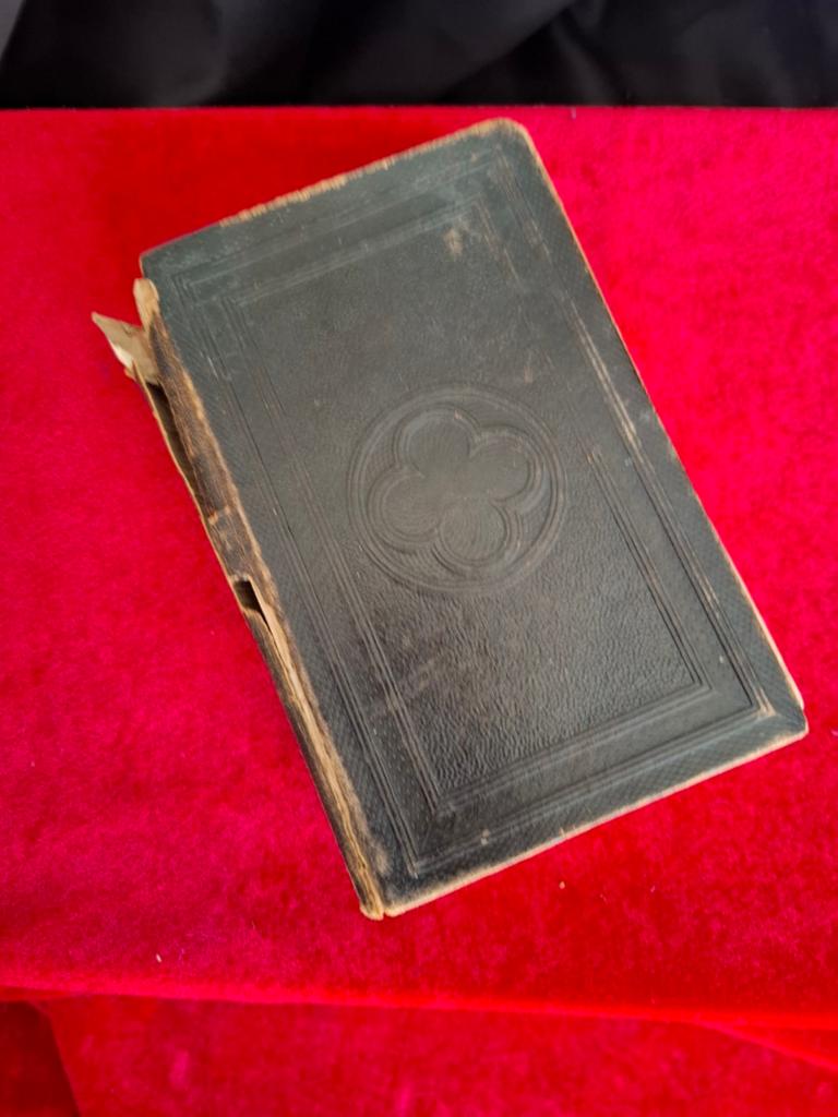 Antieke Handbijbel (1869) Britsche en Buitenlandsche Bijbel, Ophalen of Verzenden