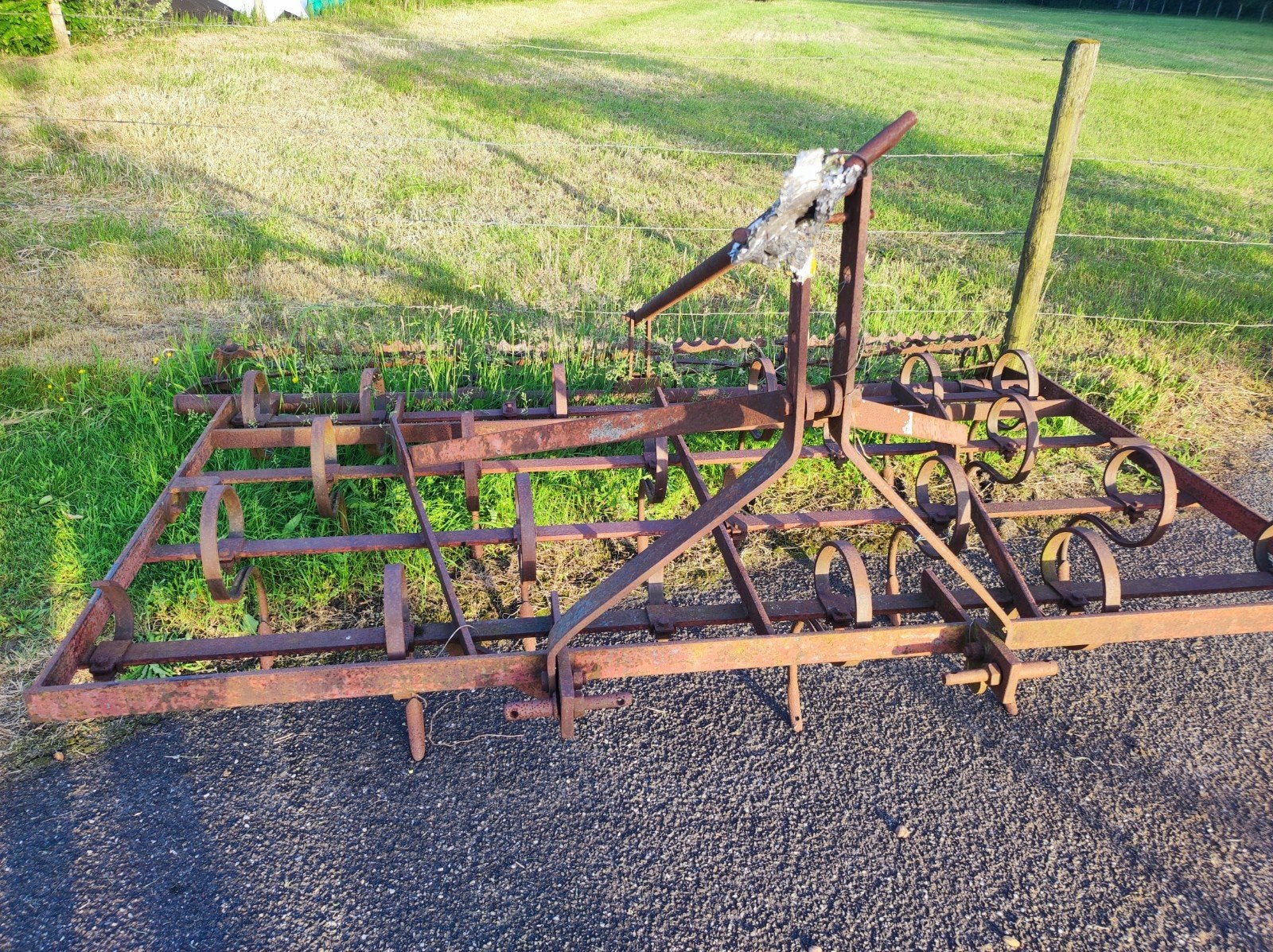 Vlakker en triltand cultivator( voor de handige doe het zelv, Ophalen