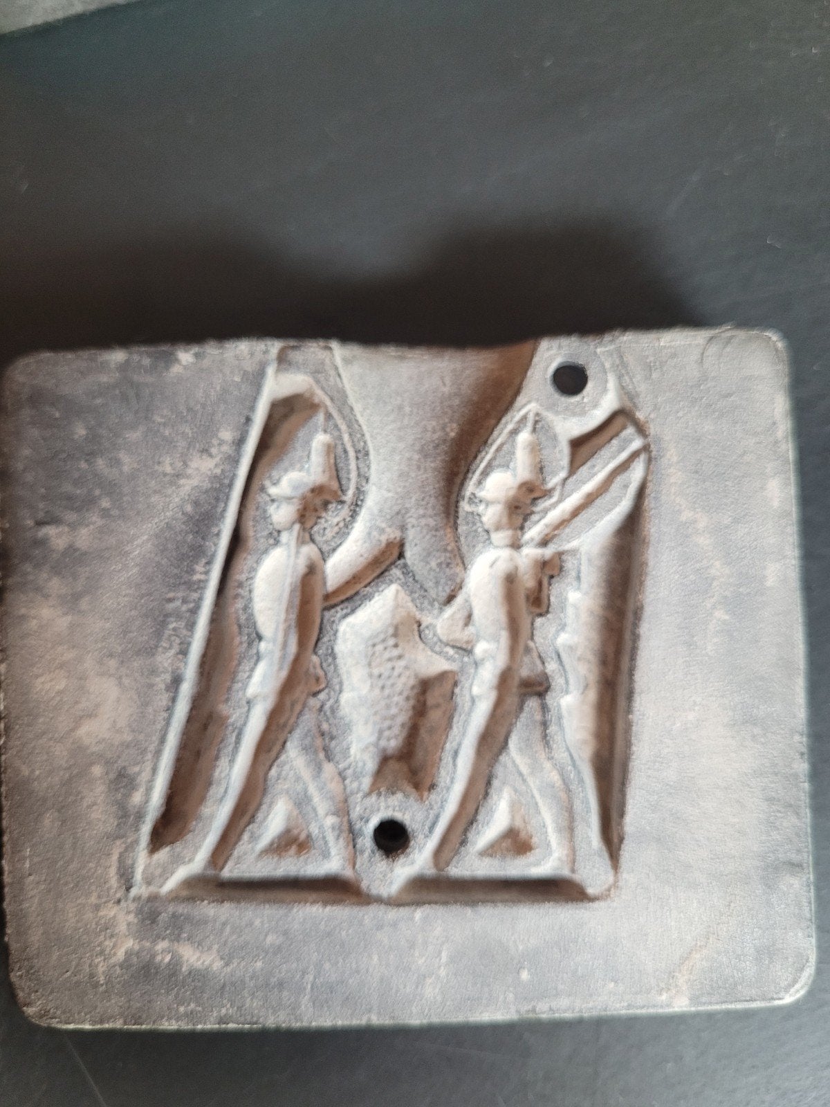 Gietmal voor tinnen soldaatjes, Ophalen of Verzenden