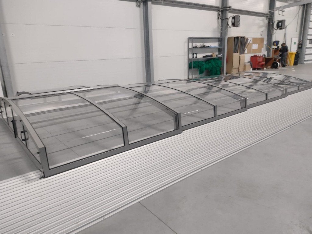 Bucover Zwembadoverkapping Zwembadafdek, Zwembadschuifdak, Tuin en Terras, Zwembaden, Minder dan 80 cm, Overige typen, Ophalen of Verzenden