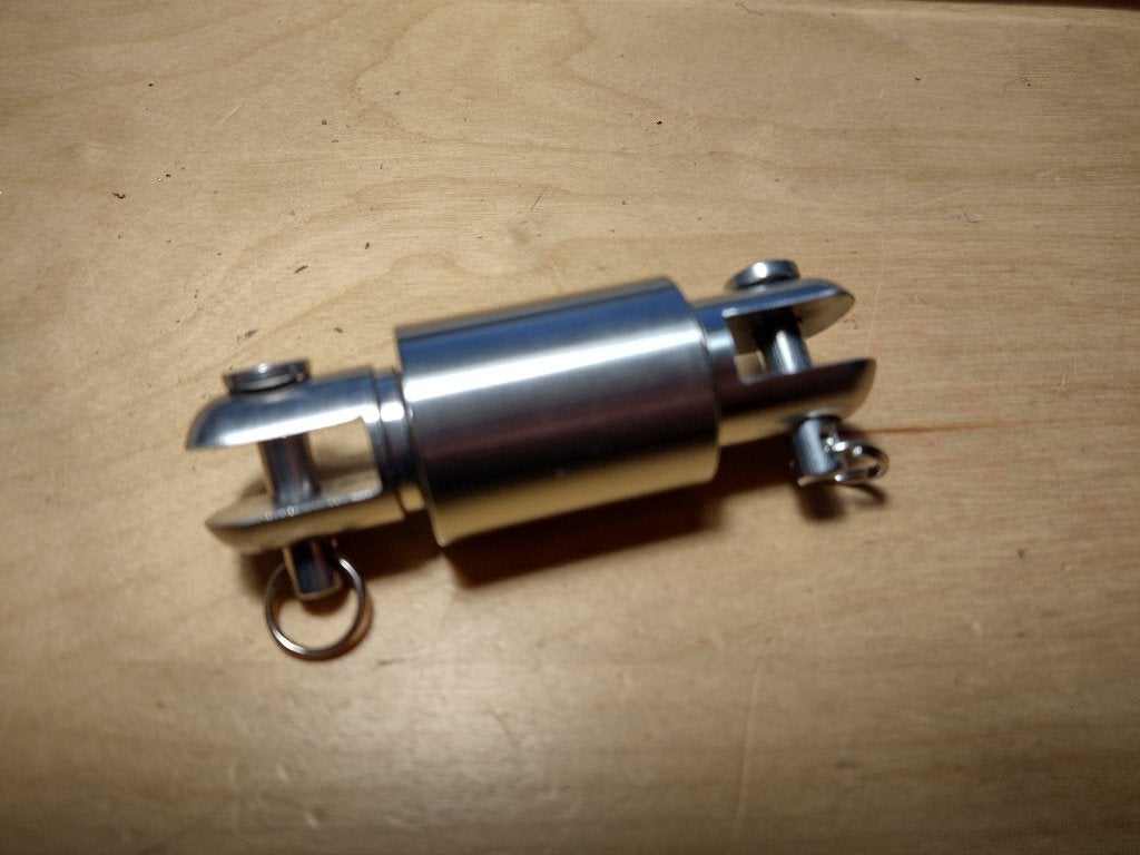 VARION VA1 rvs topwartel, keramisch gelagerd, Witherenstraat 2a 8701 JJ Bolsward, Mail@varionvaarplezier.nl, Varion Vaarplezier.nl