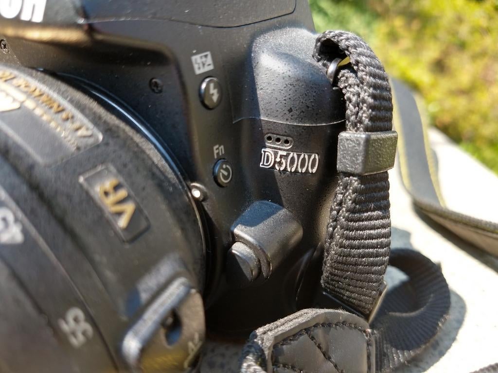 Nikon D5000 met 18-55 lens, Ophalen, Gebruikt, Nikon, Minder dan 4 keer