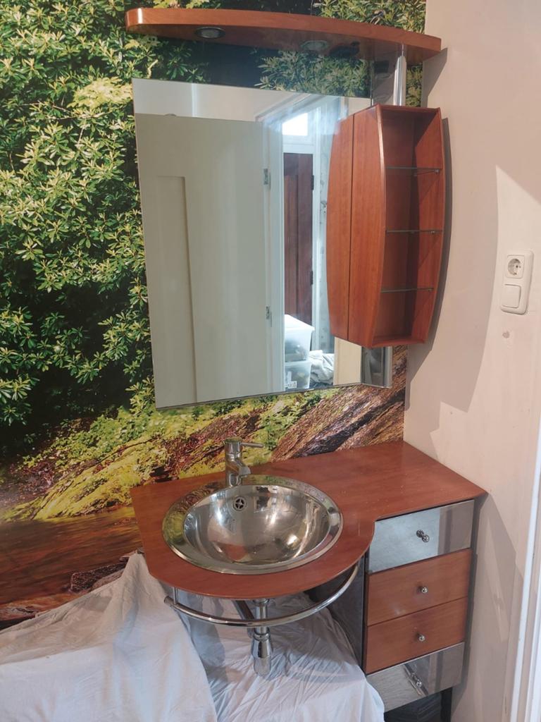 Badkamer meubel, Huis en Inrichting, Ophalen, Gebruikt, 50 tot 100 cm, Minder dan 100 cm
