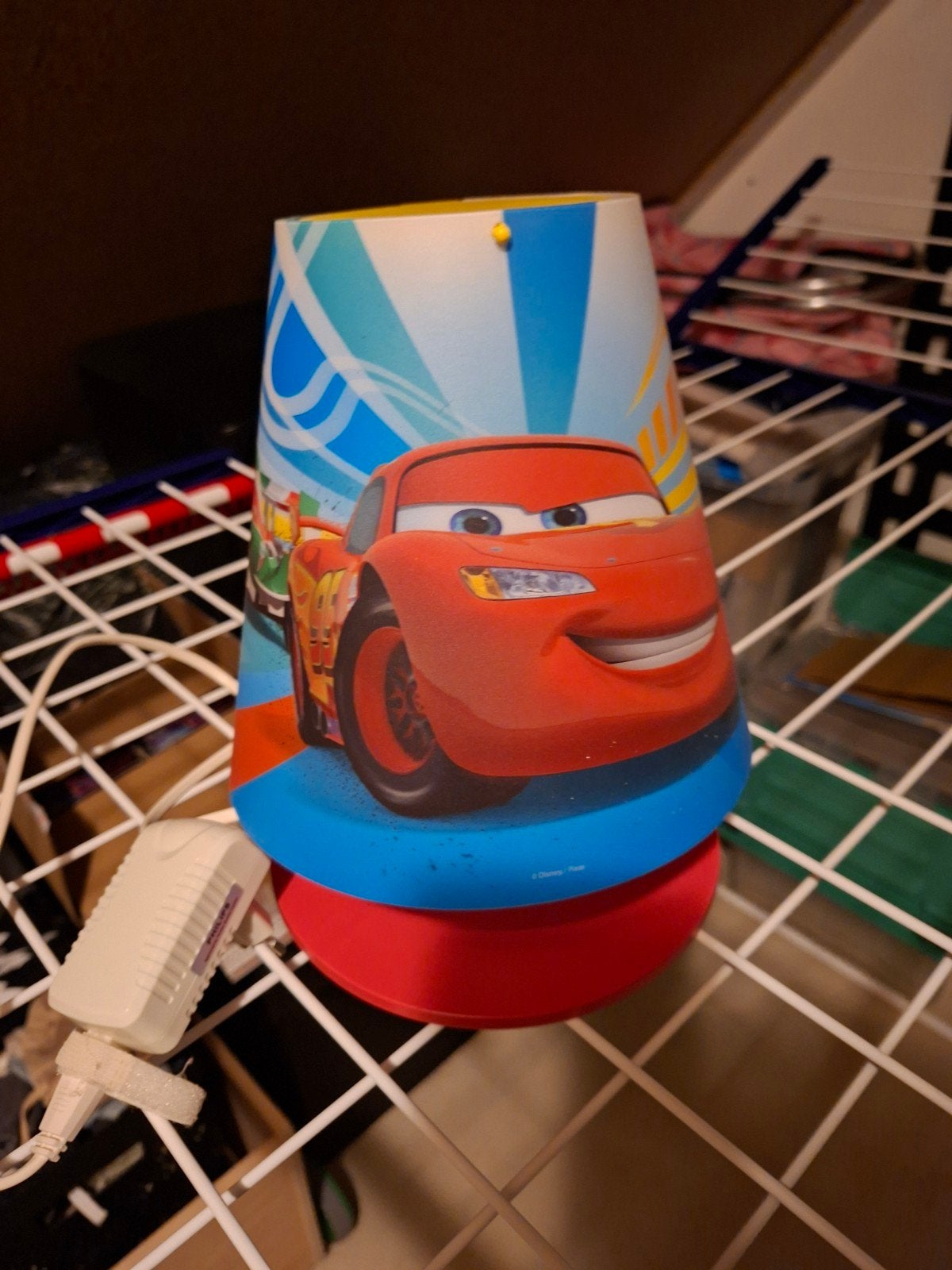 disney cars bureaulamp, Ophalen, Zo goed als nieuw, Lamp