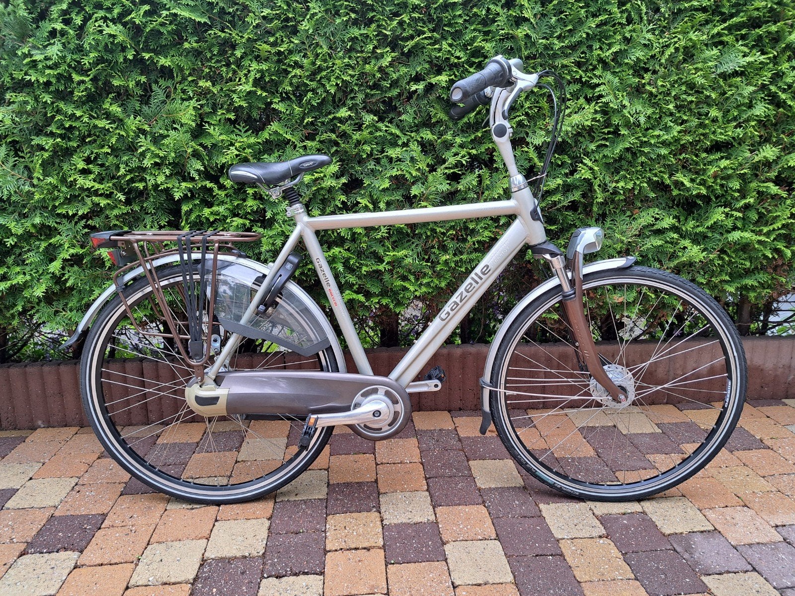 Gazelle Orange frame 57 cm, Ophalen, Versnellingen, Zo goed als nieuw, 57 tot 61 cm