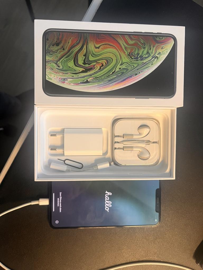 iPhone Xs Max 512 GB - Compleet in doos met accessoires, Telecommunicatie, Mobiele telefoons | Apple iPhone, Ophalen, 512 GB, Zwart