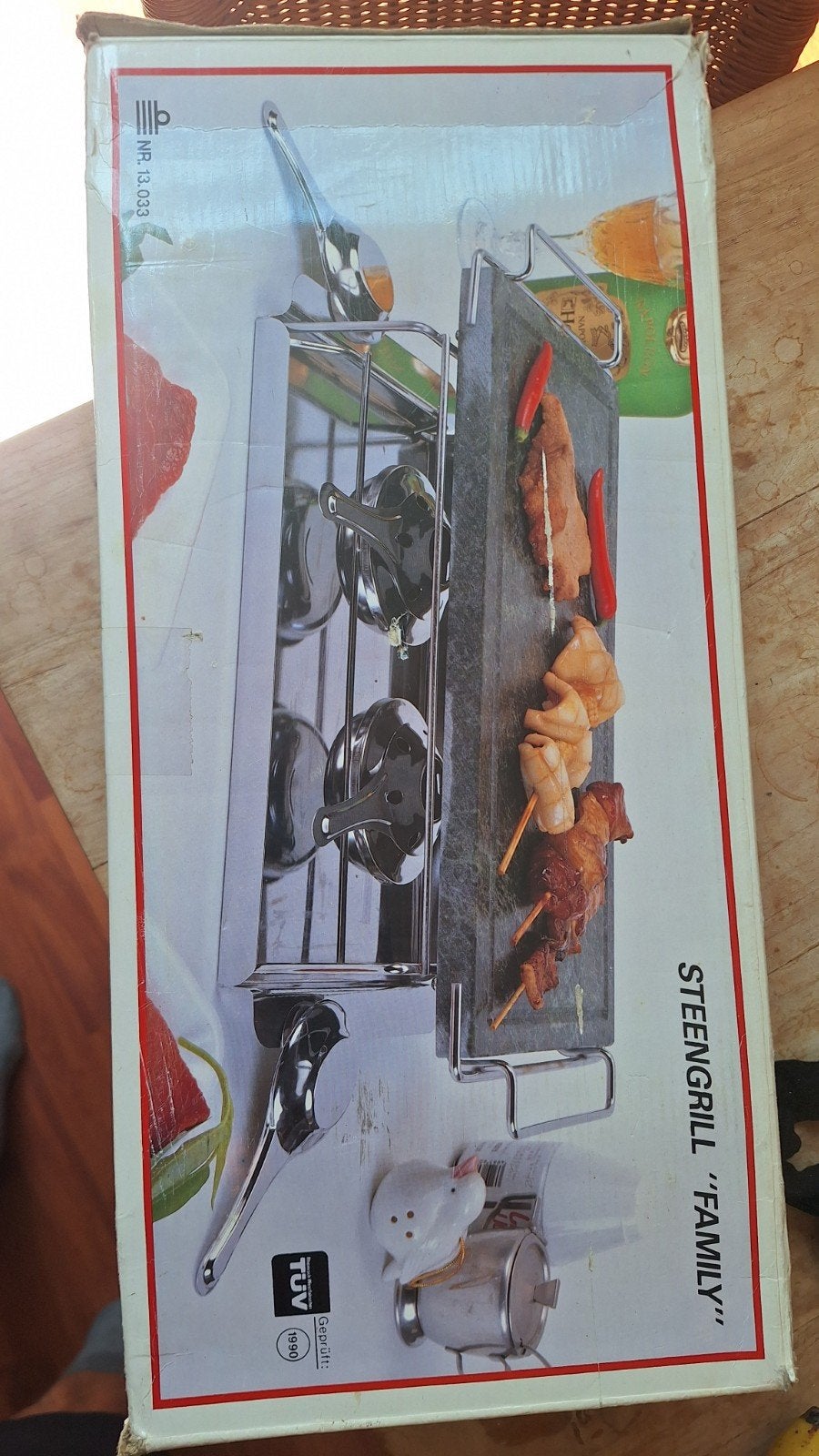Steen grill   nieuw, Ophalen