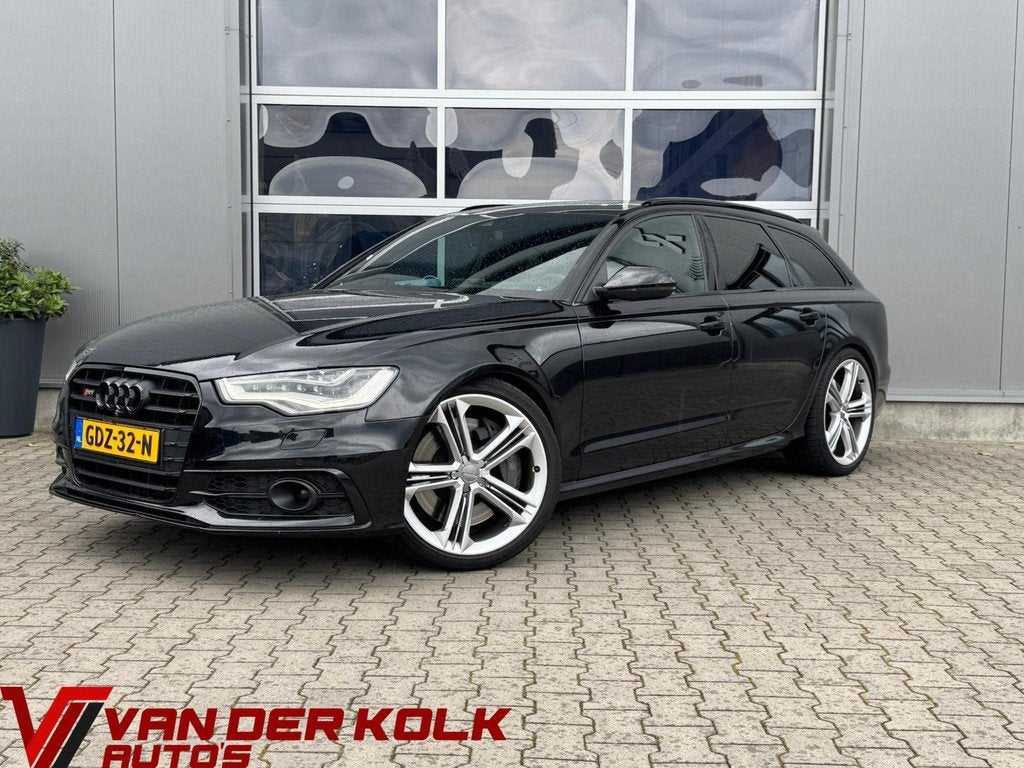 Audi S6 Avant 4.0 TFSI S6 quattro Pro Line Plus | B&O | Pano, Auto's, Audi, Automaat, Euro 5, Gebruikt, 8 cilinders
