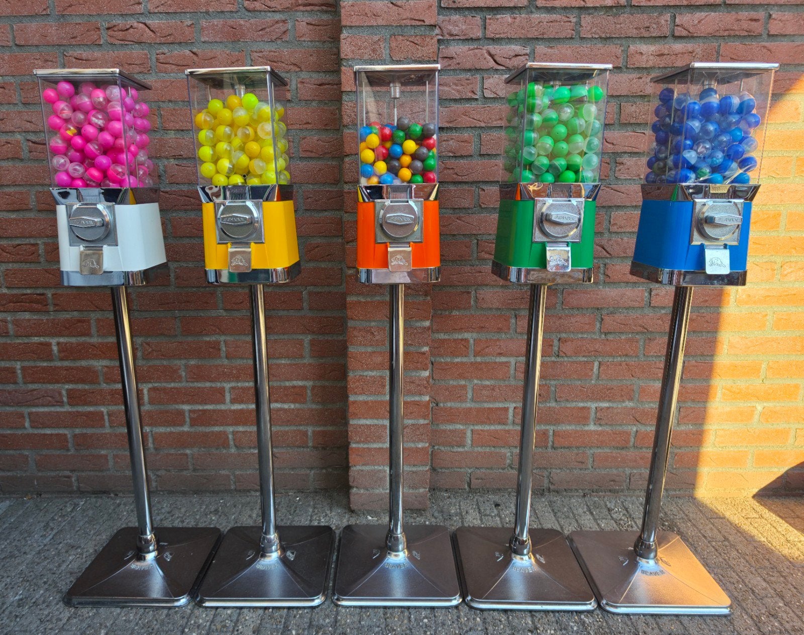 FIFTIES SIXTIES BEAVER PINDA  / KAUWGOMBALLEN AUTOMATEN, Verzamelen, Automaten | Overige, Ophalen, Nieuw