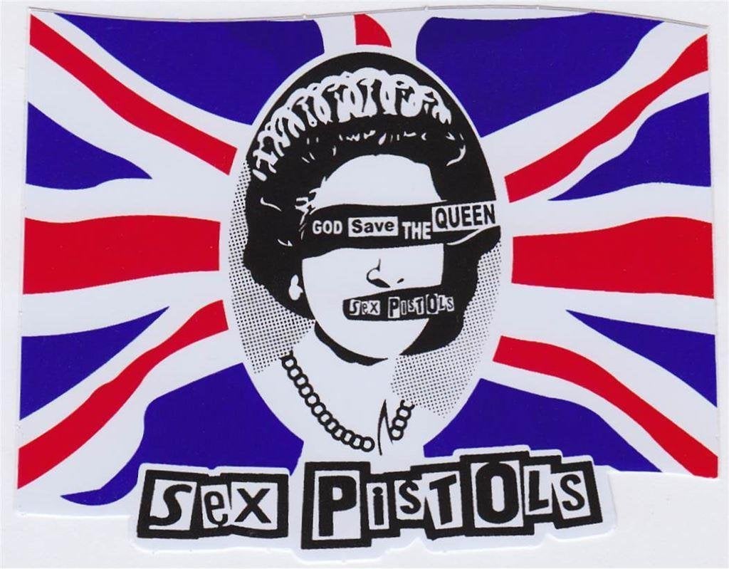 Sex Pistols sticker #1, Verzenden, Nieuw, Foto of Kaart