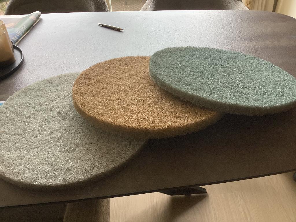 Vloerpads voor marmeren vloeren, Ophalen of Verzenden, Zo goed als nieuw, Schrobmachine