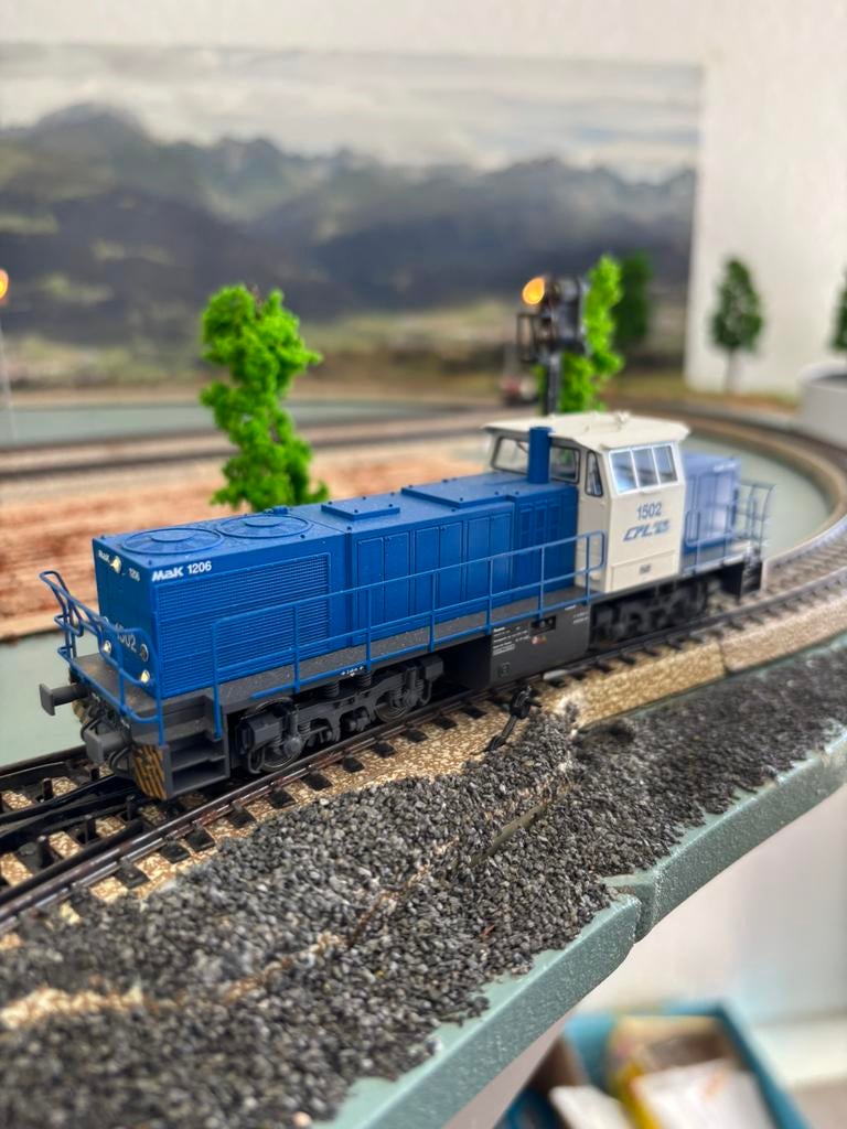 Marklin mak 1206 mfx, Wisselstroom, Locomotief, Ophalen of Verzenden, Zo goed als nieuw