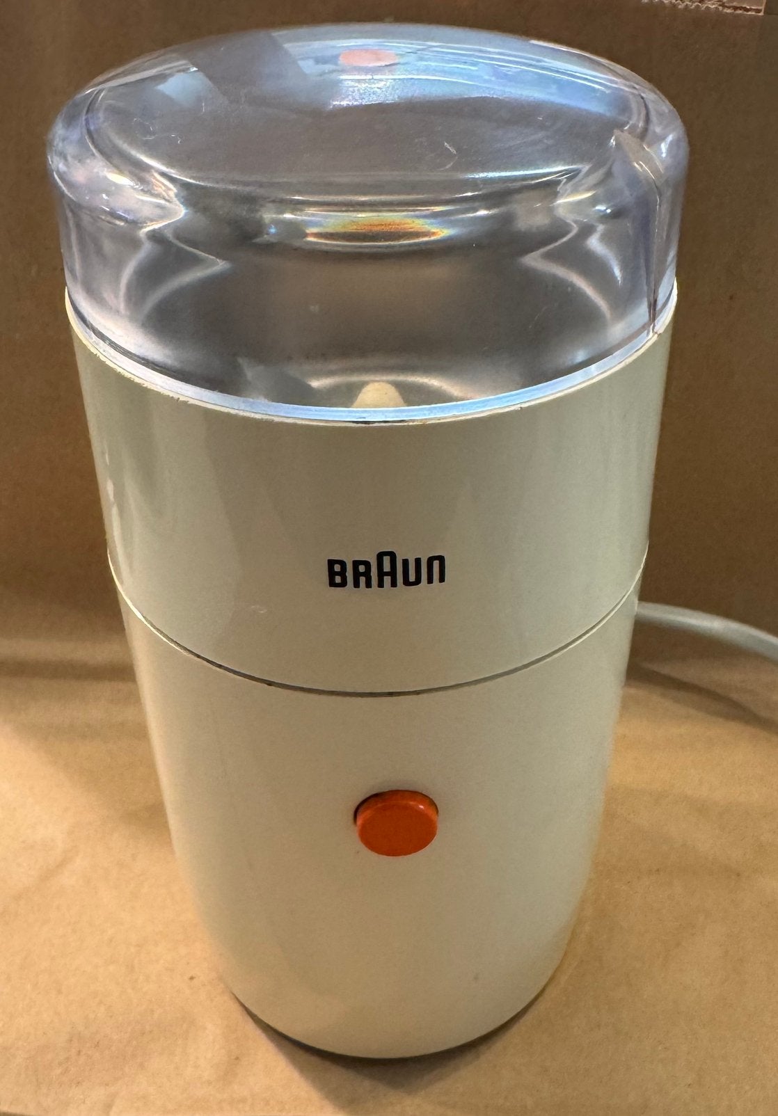 Vintage Braun koffiemolen design Reinhold Weis, Ophalen of Verzenden