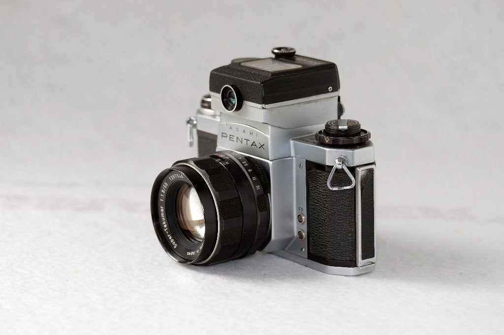 Asahi, Pentax SV - Super Takumar 1.8/55mm - licht meter, Ophalen of Verzenden, Gebruikt, Spiegelreflex, Pentax