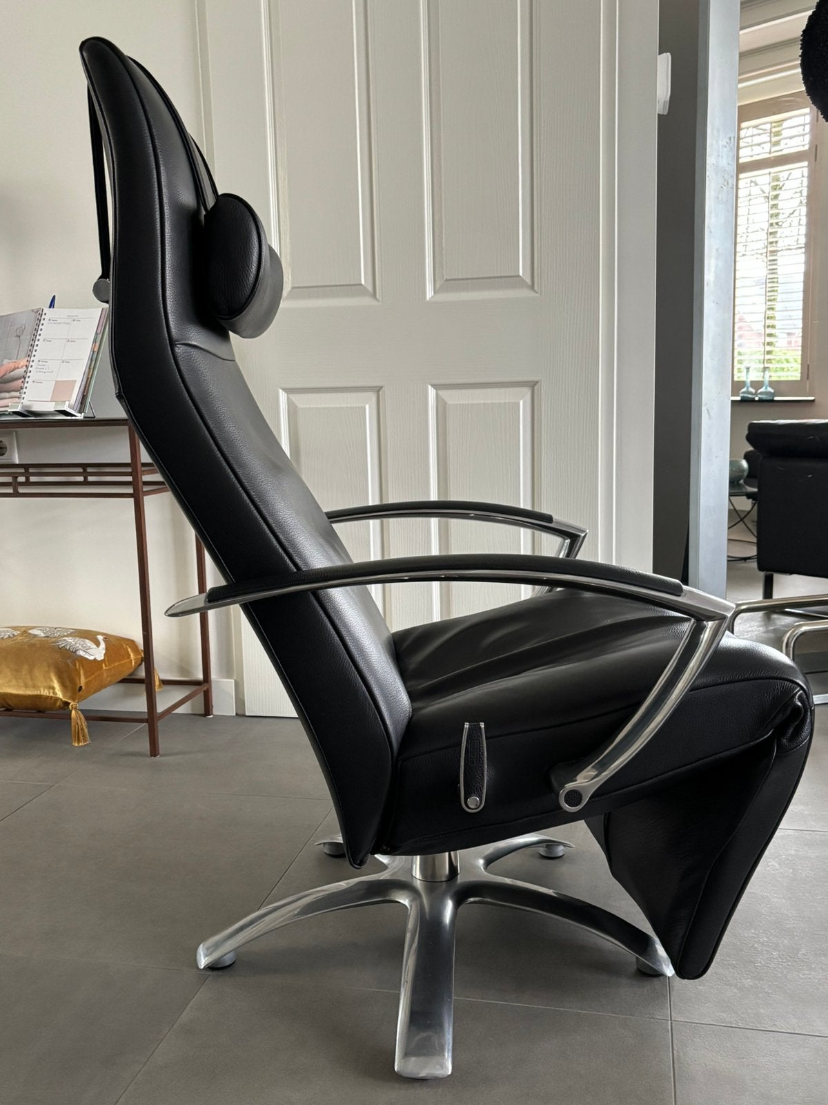 Jori Brainbuilder fauteuil M, Ophalen, 100 tot 125 cm, Design, Leer