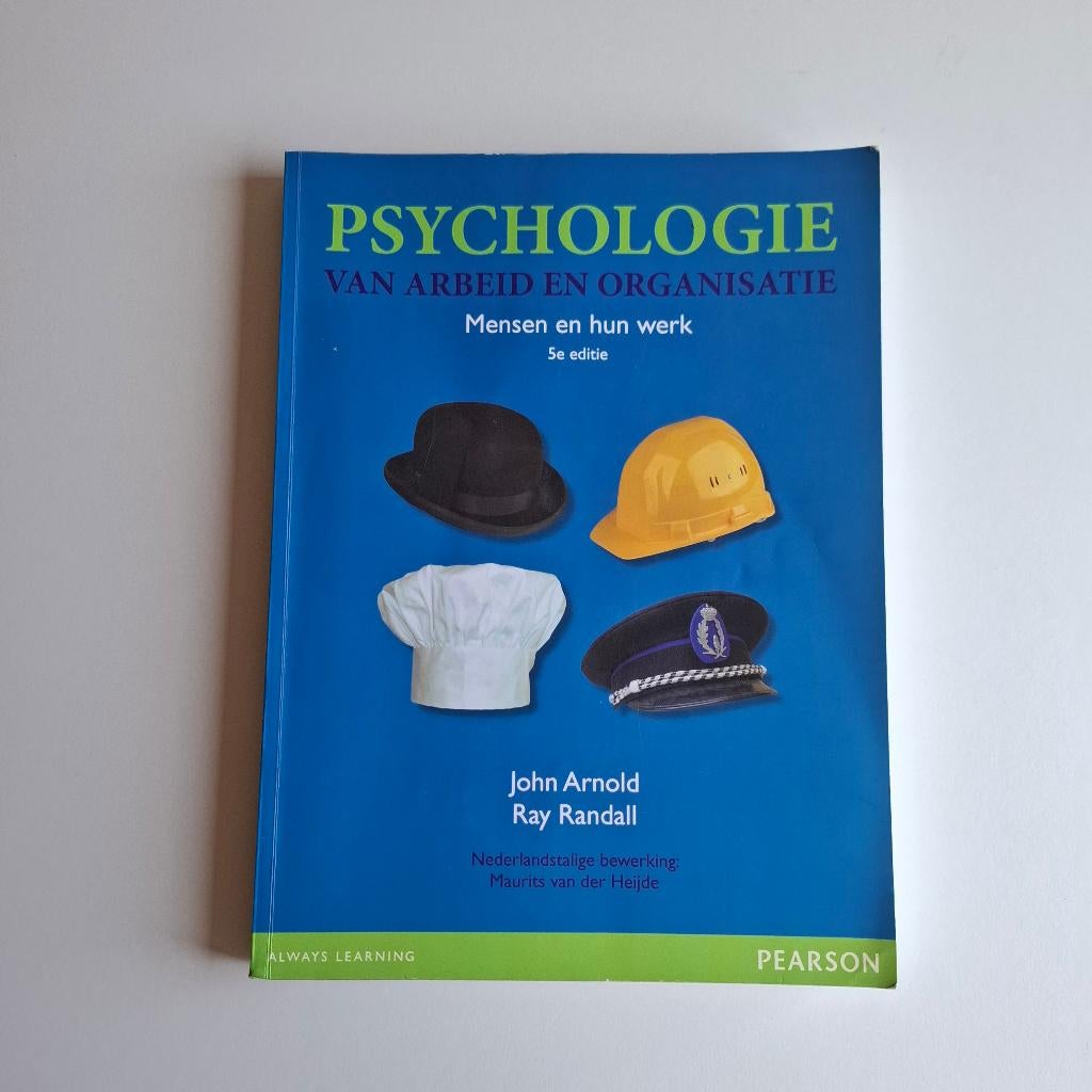 Ray Randall - Psychologie van arbeid en organisatie, Sociale psychologie, Verzenden, Zo goed als nieuw, John Arnold