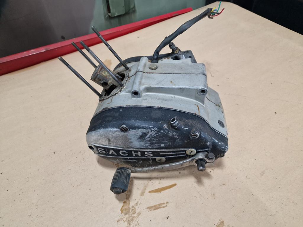 Hercules DKW Sachs 5 bak motorblok, schakelt. Schoon., Ophalen of Verzenden, Gebruikt, Blok, Overige merken