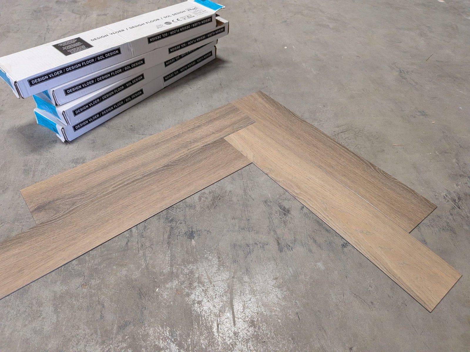 PVC dryback 4 m² nieuw, Ophalen, Overige typen, Nieuw, Hout