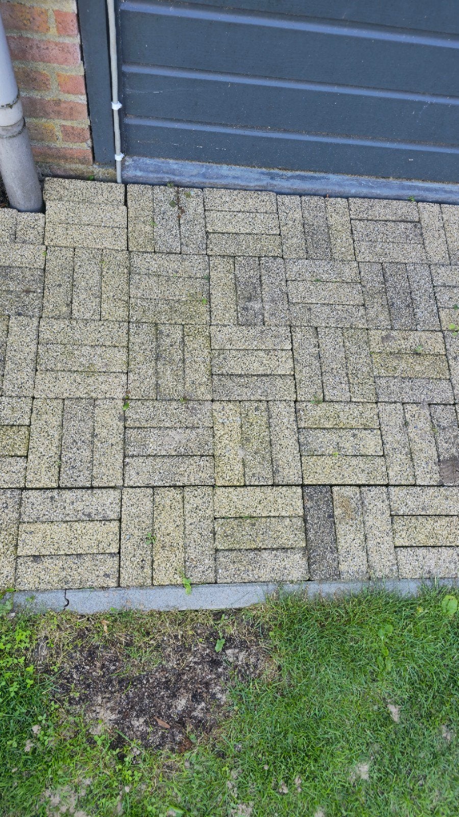 Gebruikte betonnen klinkers voor bestrating, Tuin en Terras, Ophalen, Gebruikt, Klinkers, 5 tot 10 m²